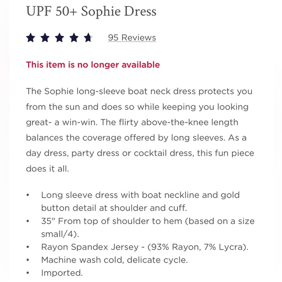 NWOT Lilly Pulitzer Sophie Dress - Picture 5 of 10